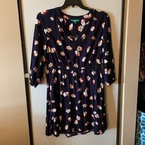 Dip Floral Dress